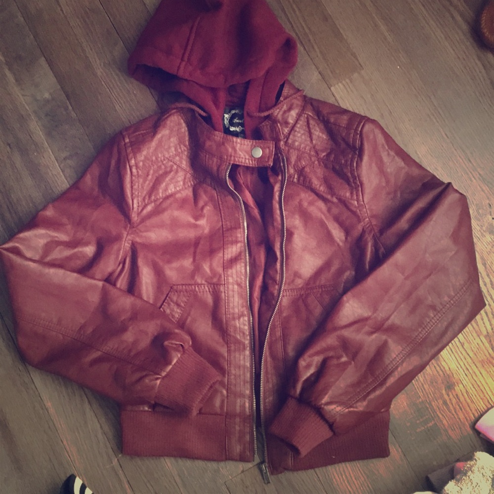 red jacket